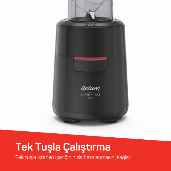 Shake'n Take Lite Blend | Kişisel Blender - Siyah | AR1191-0100 - 5