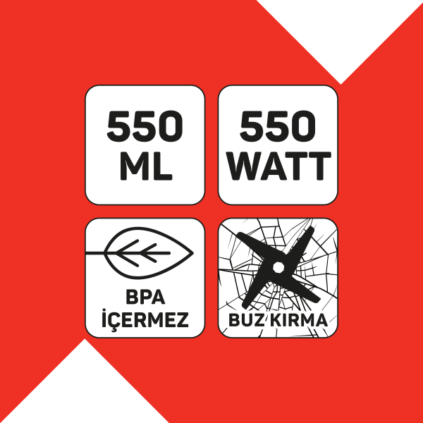 Shake'n Take Lite Blend | Kişisel Blender - Siyah | AR1191-0100 - 7