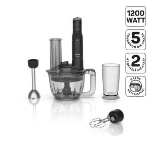 Soprano Max Neo Multi Blender Seti AR1187 - Siyah