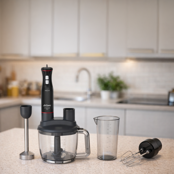 Starchef Pro Multi 1800W 4 Bıçaklı 1500 ml Hazneli 2 Kademeli Blender Seti - Siyah - AR1204-0100	 - 2