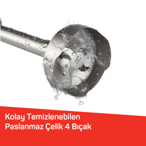 Starchef Pro Multi 1800W 4 Bıçaklı 1500 ml Hazneli 2 Kademeli Blender Seti - Siyah - AR1204-0100	 - 6