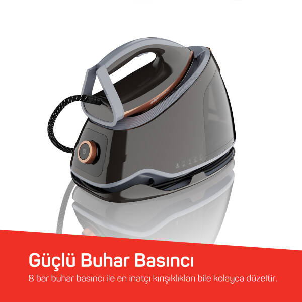 SteamArt Plus | Buhar Kazanlı Ütü - Gri | AR6048-1700 - 3