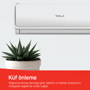 Tesla 12.000 BTU A++ Inverter | Duvar Tipi Split Klima | TS9000-0200 - 5