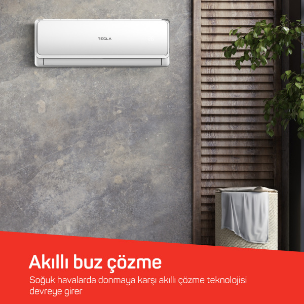 Tesla 12.000 BTU A++ Inverter | Duvar Tipi Split Klima | TS9000-0200 - 6